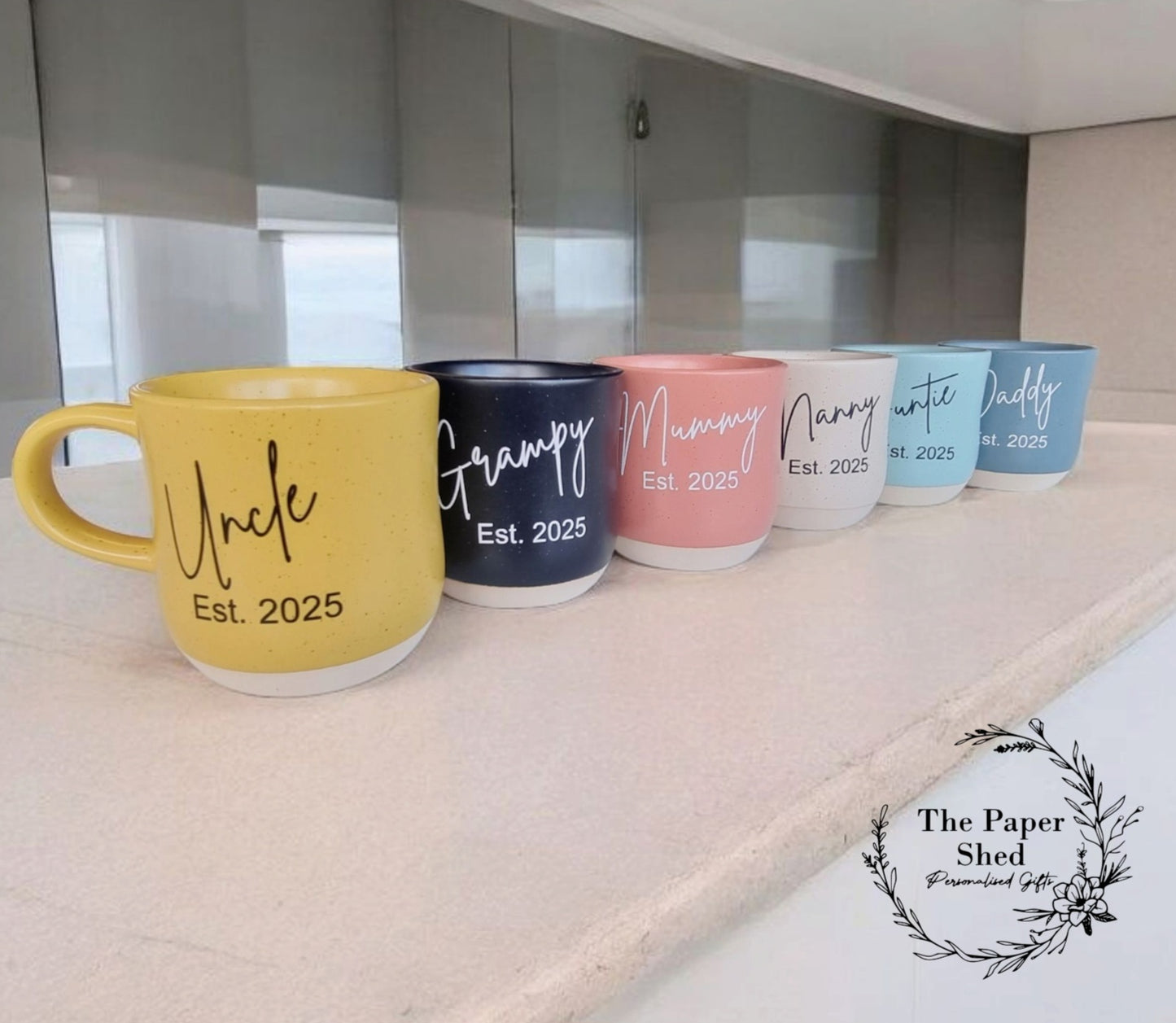 New Mummy, Daddy Est Mug New Baby Grandparent