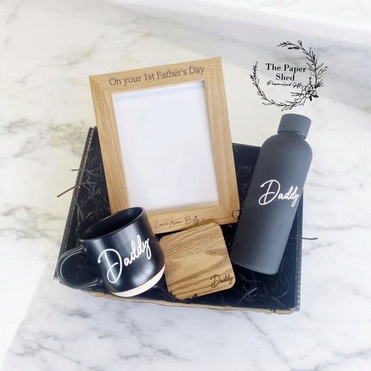 New Dad Drinkware Medium Father's Day Birthday Box Gift 1st Fathers Day