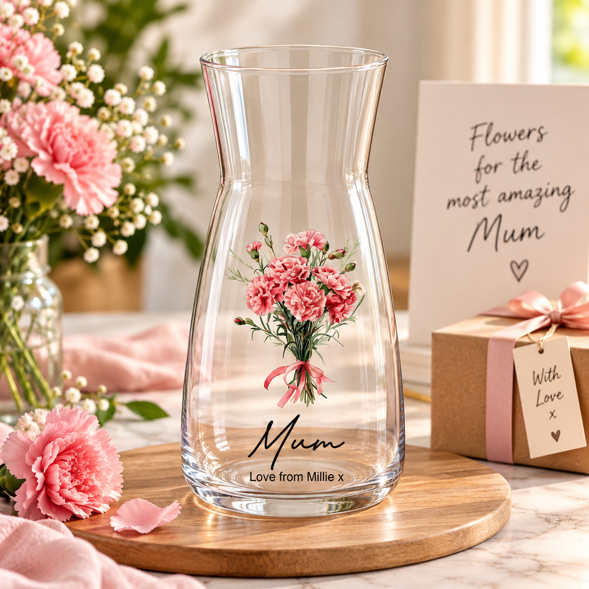 Teacher Thank you Vase Gift For Her