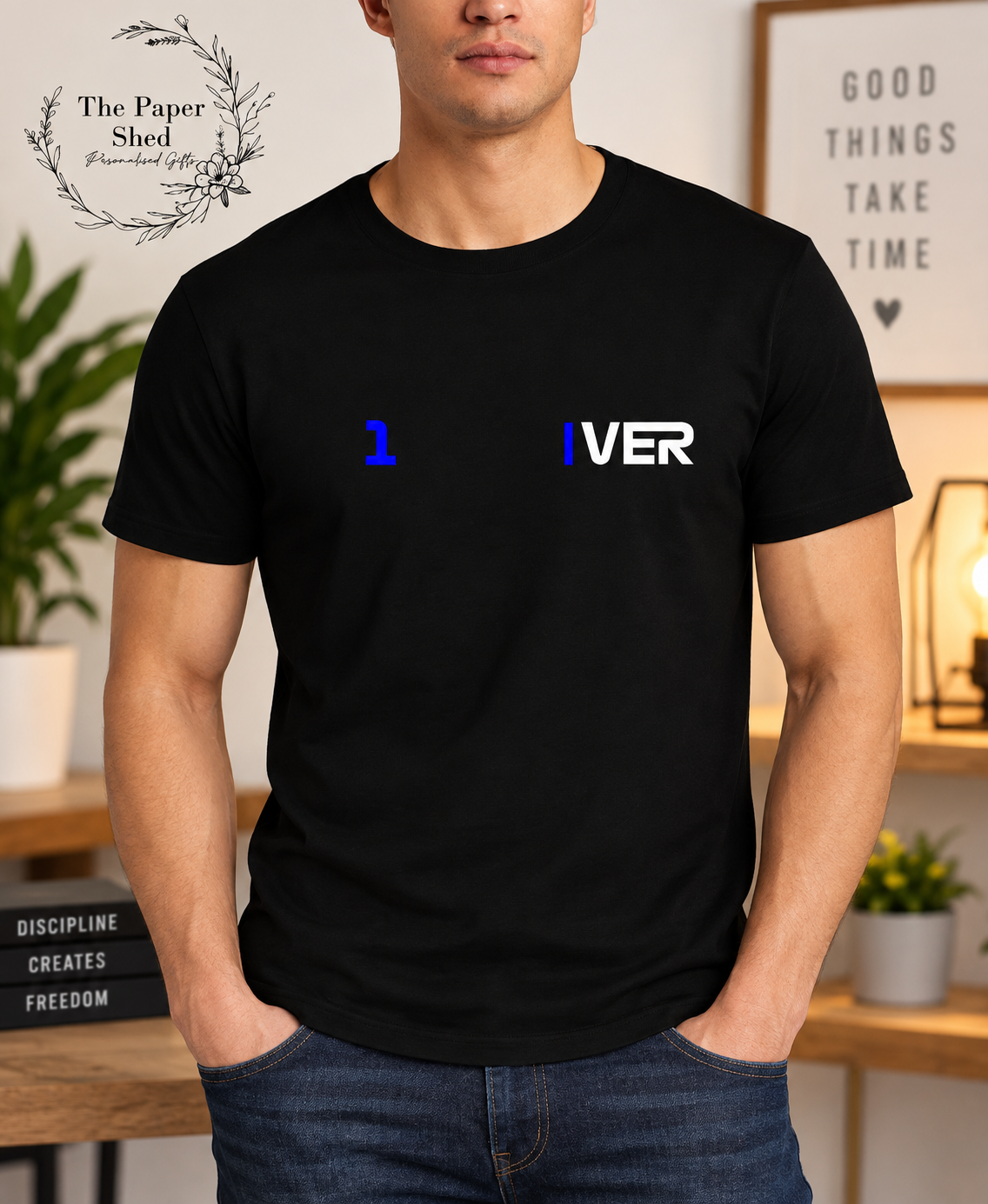 Formula 1 Custom Number & Initials Top T-Shirt