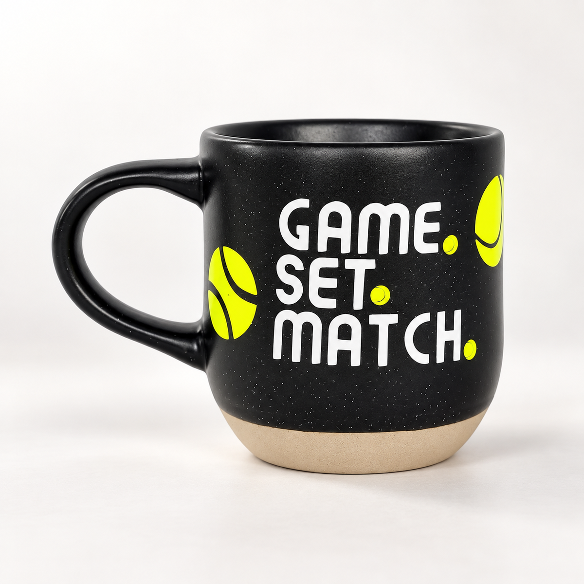 The Tennis Collection, Thermal Mug, 40 oz Cup, Bottle, Travel Mug, Gift, Game Set Match, Supporter