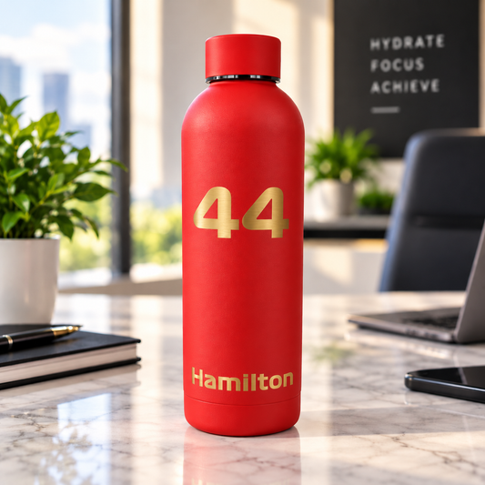 Formula 1 Engraved Name Thermal Bottle F1 Driver
