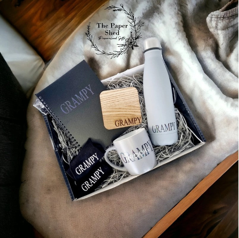 Birthday Personalised Gift Set  - Fathers Day - Dad Gift - Daddy- Mens - Hamper-Grampy, Grandad, Papa, uncle, brother, son