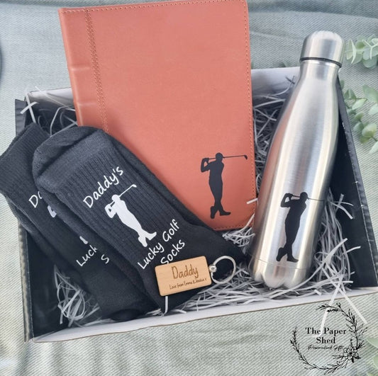 Father's birthday Golf Hamper Gift Box Set, Gifts For Him Dad Grandad-Fathers day- Dad, Daddy