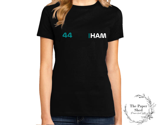 Formula 1 Custom Number & Initials Top T-Shirt
