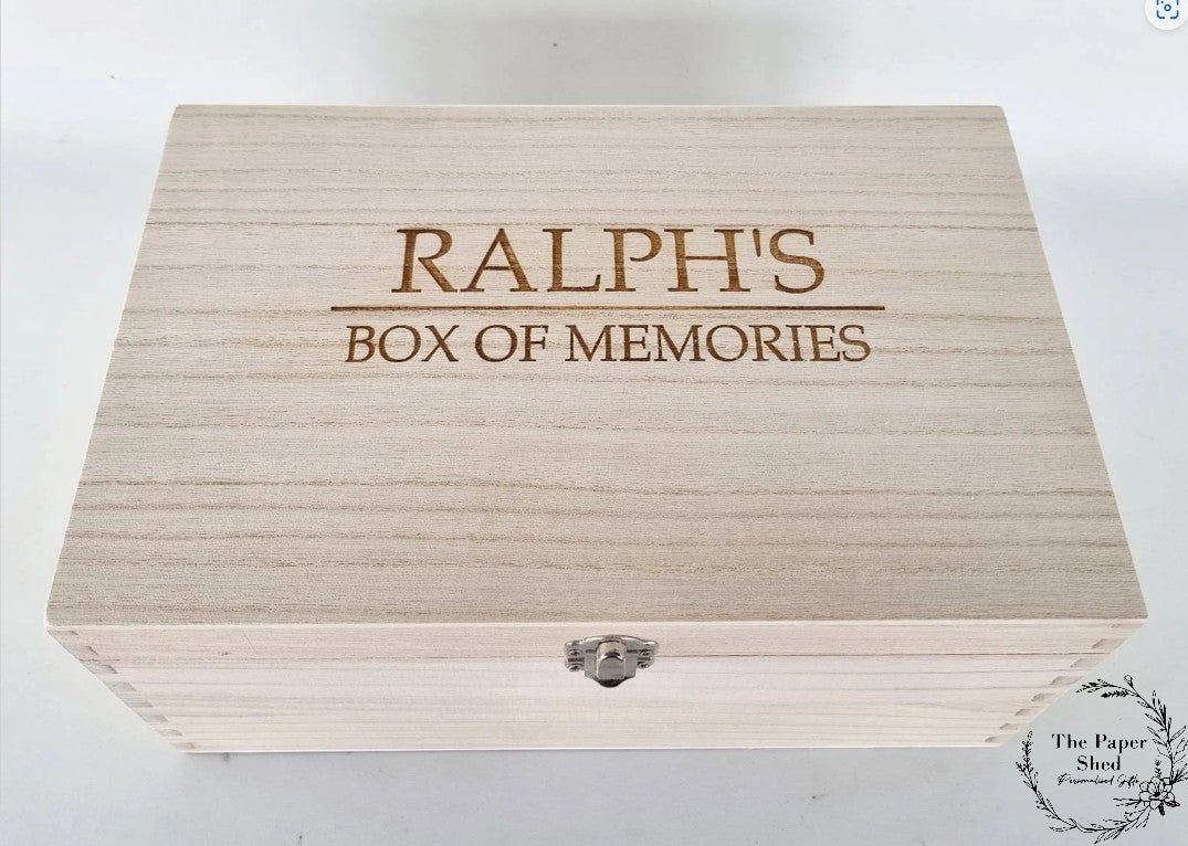 Memory Keepsake Box