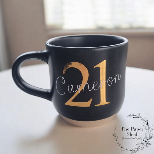 Birthday Customised Mug With Number