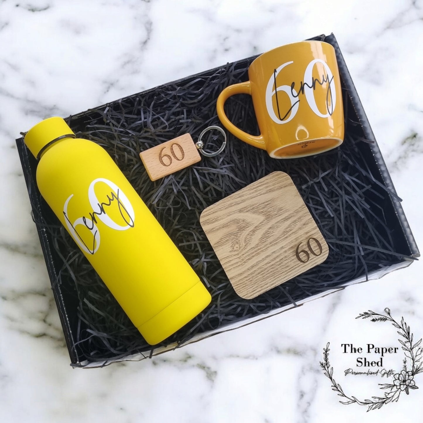 Big Birthday Customised Hamper 21st 30th 40th 50th 16th 18th 60th 70th 80th 90th 13th For Him For Her Thermal Bottle Mug