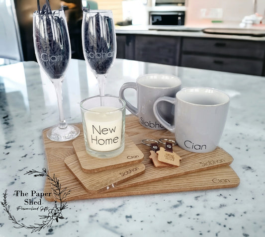 New Home Luxury Personalised Hamper- Gift Set  - Couple's - New House -House warming-Birthday-Wedding-Anniversary present