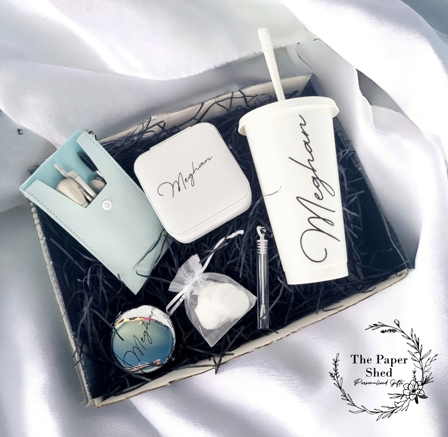 Personalised Flower Girl, Bridesmaid,  Wedding Party, Girl's ,Wedding Day Gift Set Infant, Junior, Teenager, Favours, hamper