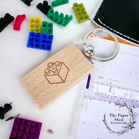 Building Block Keyring