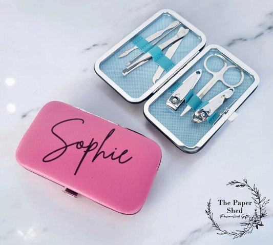 Personalised Nail Manicure Set