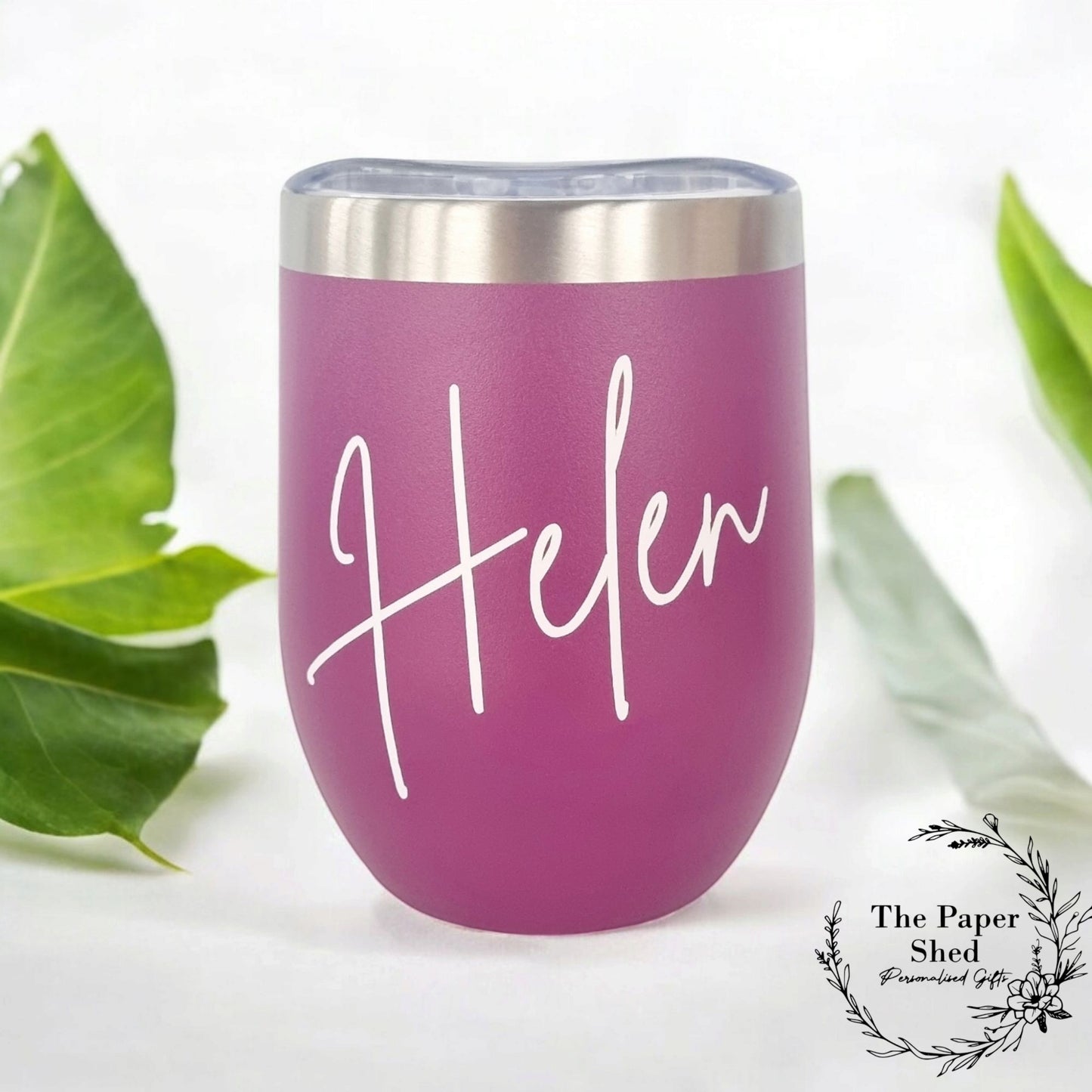Wine Thermal Tumbler Cups With Name Personalised