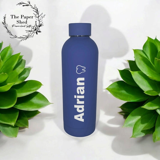 Personalised Name Dentist Dental Nurse Medical Thermal Water Bottle