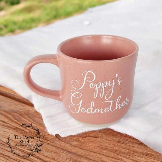 Godmother Biscuit Base  Mug Personalised God mother Gift Christening Baptism
