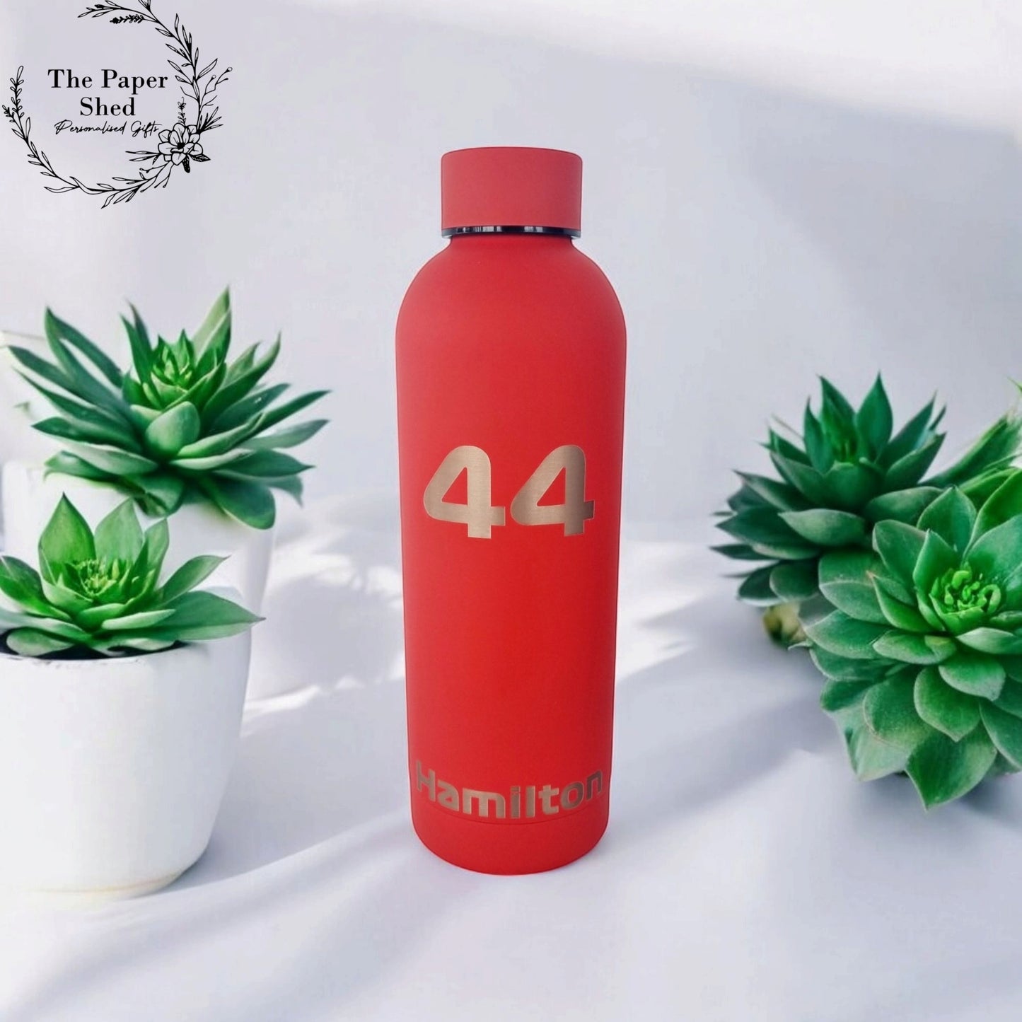 Formula 1 Engraved Name Thermal Bottle F1 Driver