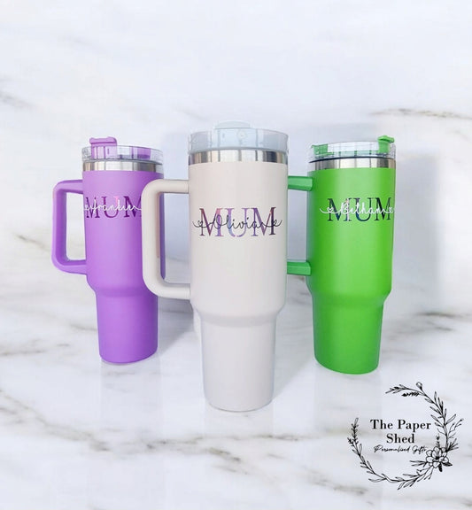 Mother's Day Mum Mummy Customised 40oz Tumbler Mug