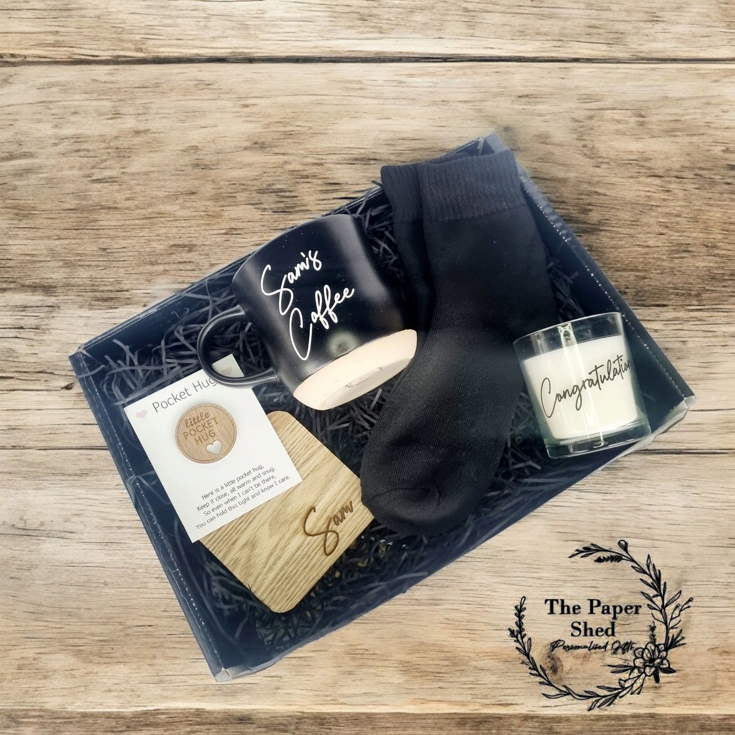 Men's Birthday Gift Hug In A Mug Celebration Thank You