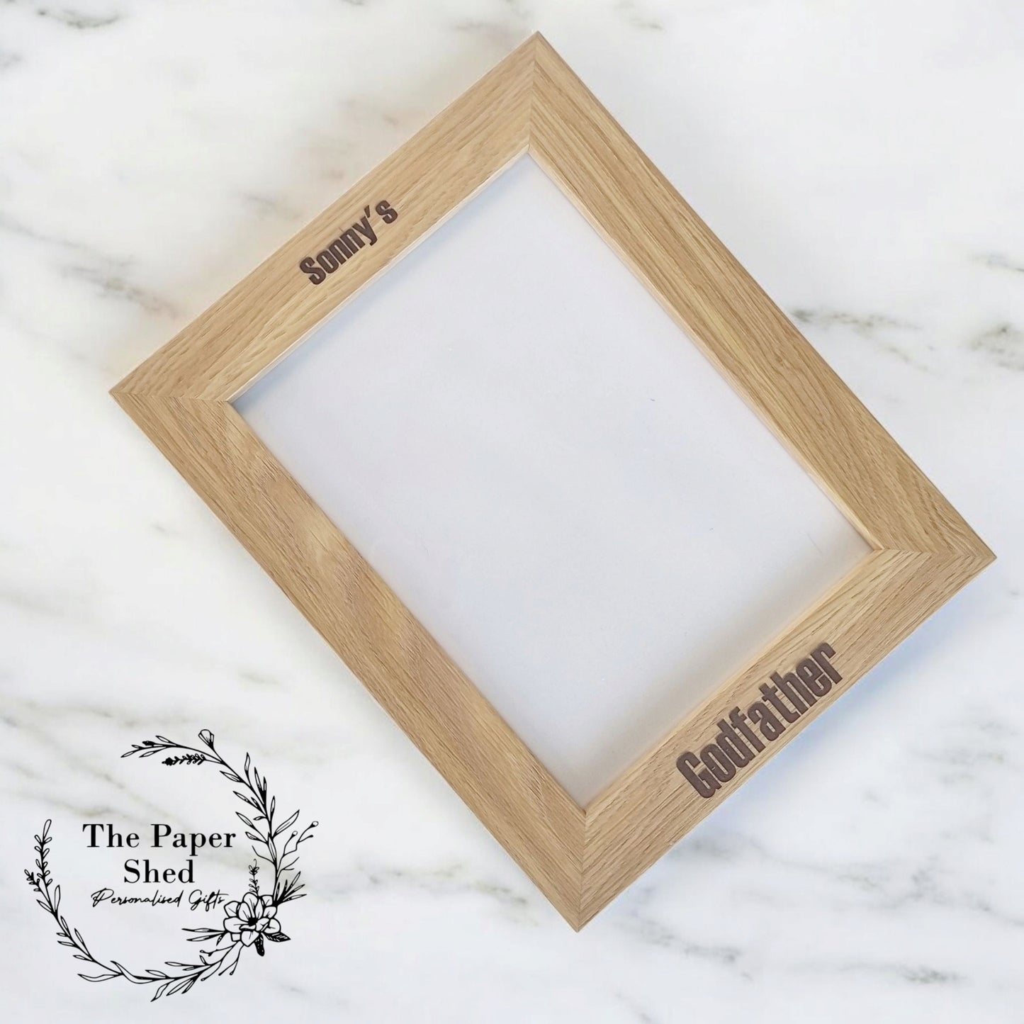 Godfather - Gift Set - God Father Hamper-Present-Christening-Baptism-Mug-Frame-glass