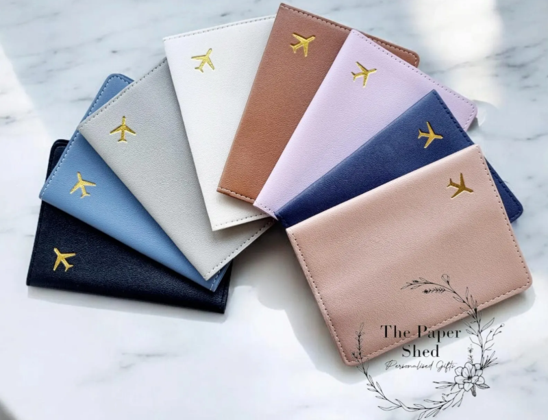 FAR OUT TRAVEL Couples Matching Passport Covers Pair (Set of 2)