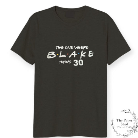 Friends Themed Birthday Top T-Shirt