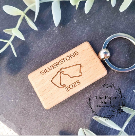 Silverstone 2025 Keyring