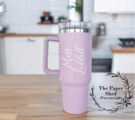 Teacher Gift Personalised or Blank 40oz  Travel Mugs  Thermal Cup