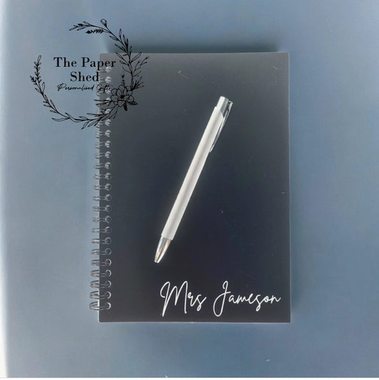 Teacher Gift A5 Notebook and Pen