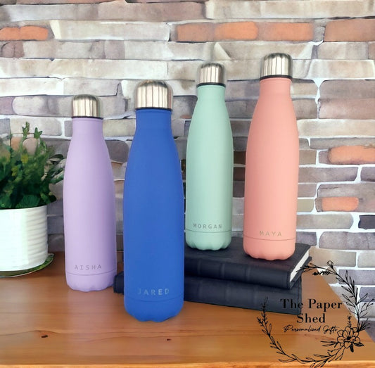 Engraved Name Personalised Thermal Bottle Version 1