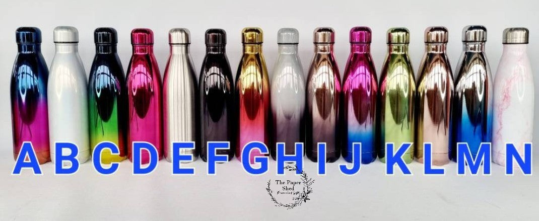 Silverstone Grand Prix GP British F1 inspired Bottle Personalised Name Thermal Bottle Engraved