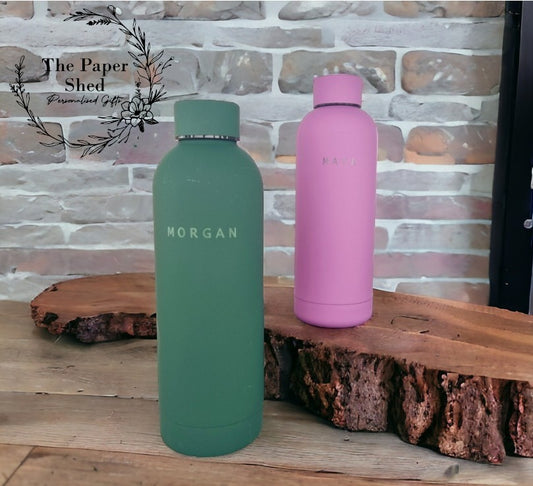Engraved Name Personalised Thermal Bottle Version 2