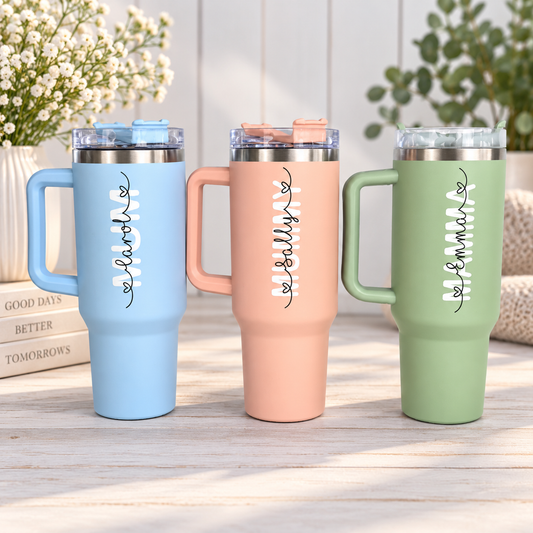 Mother's Day Mum Mummy Customised 40oz Tumbler Mug