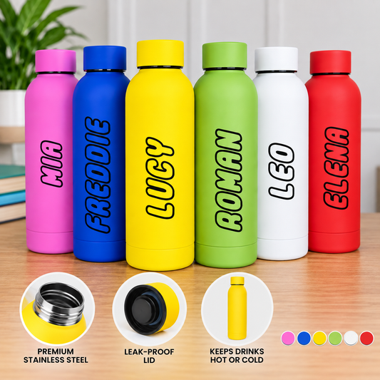 Building Brick Thermal Insulated Flask Bottle  - Kids Block