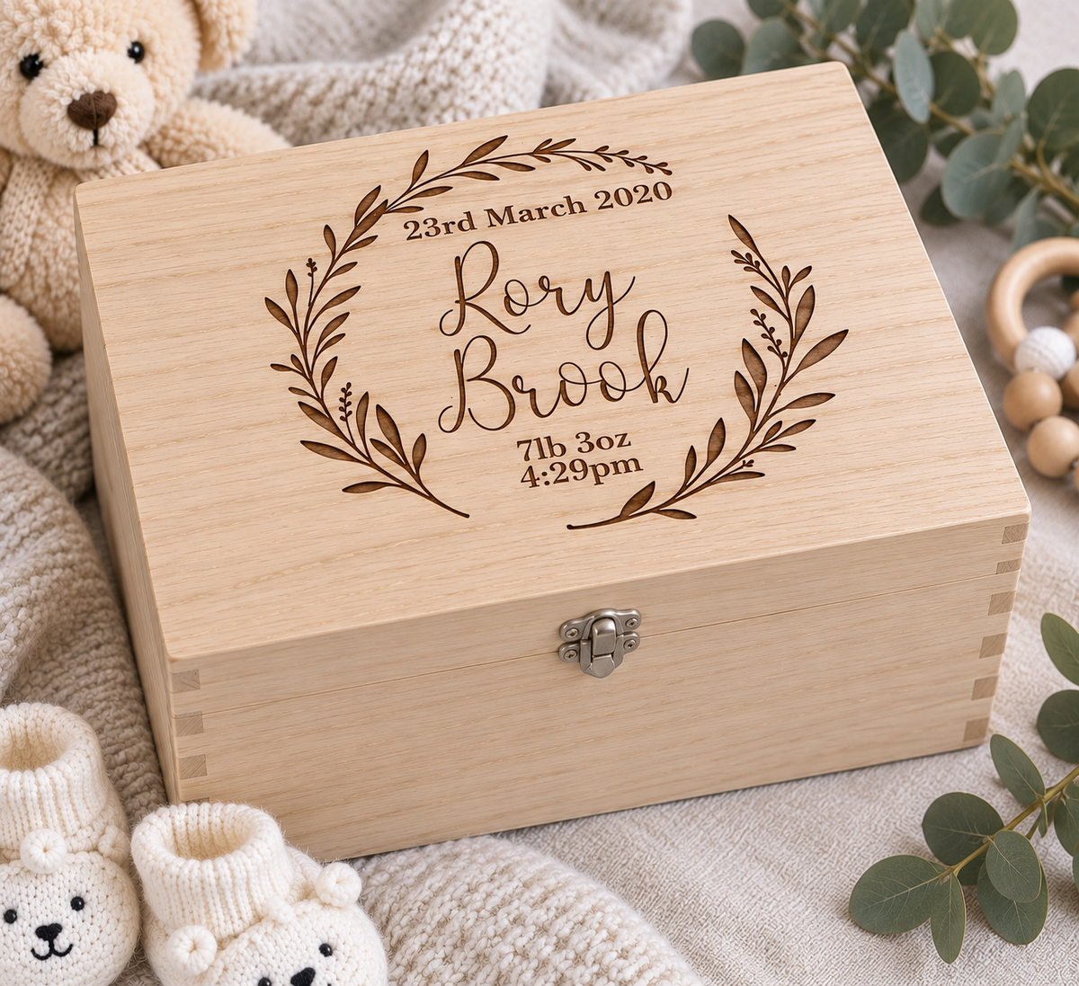 Baby Memory Keepsake Box