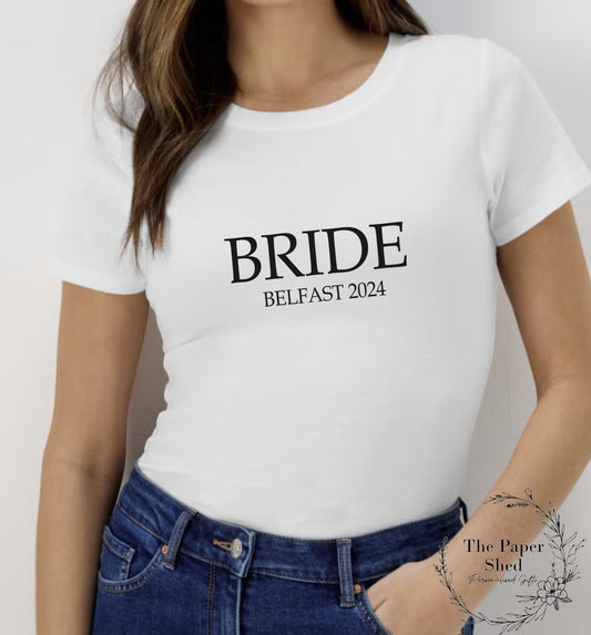 Hen Party Bridal Tops T-Shirt Vests