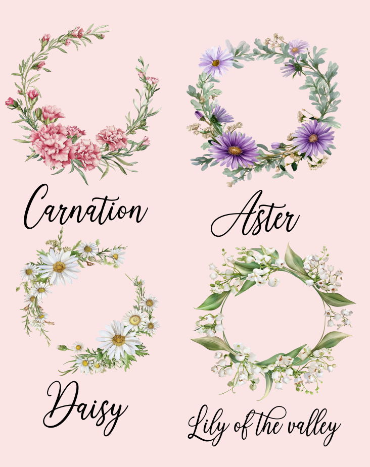 Mothers Day Gift Plant Pot Flowers Personalised